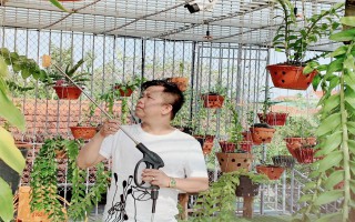 Nguyễn Đăng Ghin thành công và đổi đời từ hoa lan